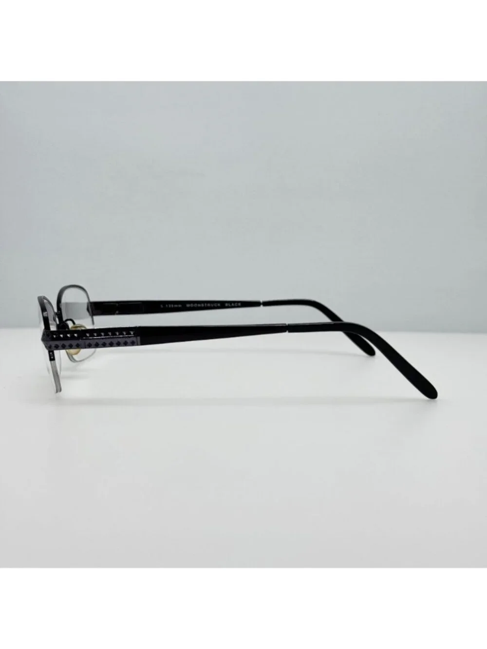 Ellen Tracy Moonstuck Black Eyeglasses Eye Glasses Frames 53-18-135
